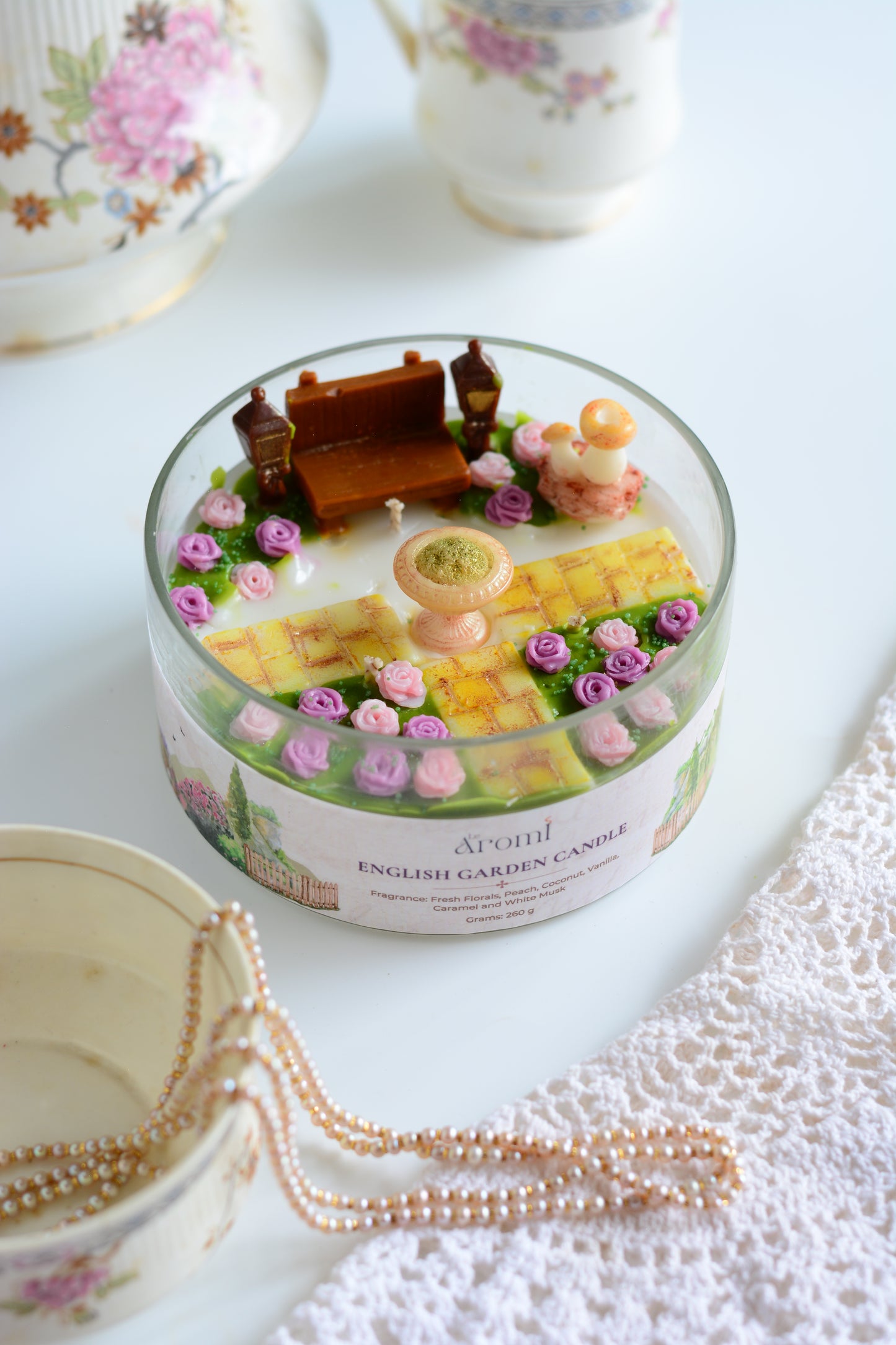 English Garden Candle