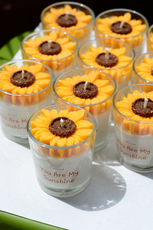 Sunflower Sunshine Candle