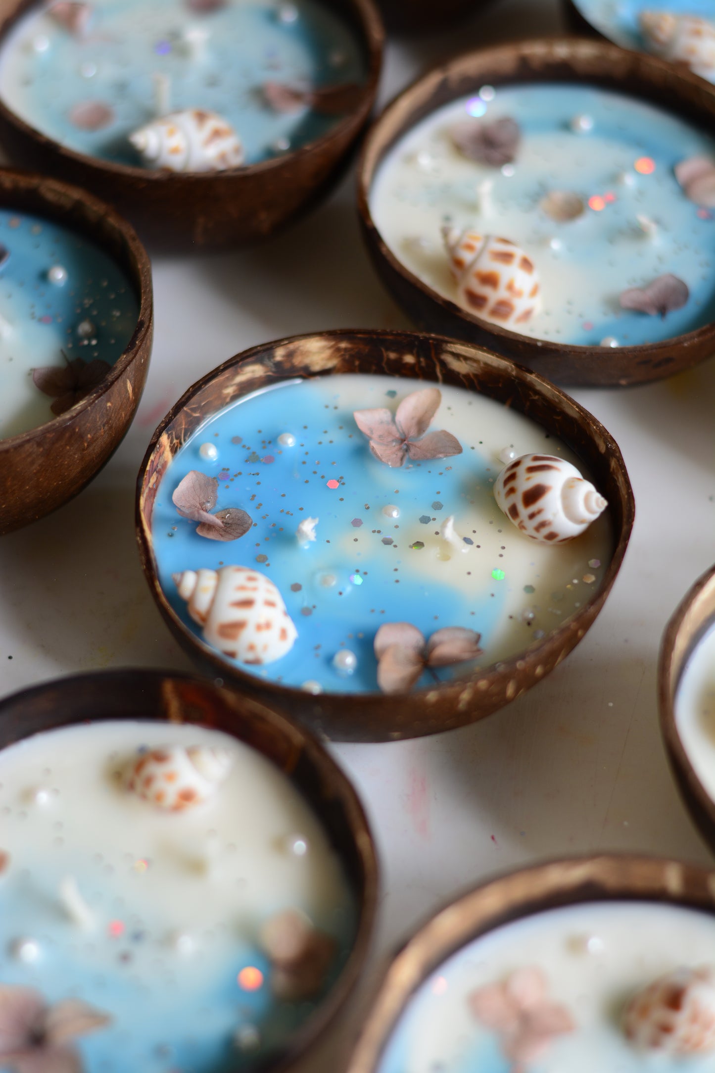 Coconut Shell Candle