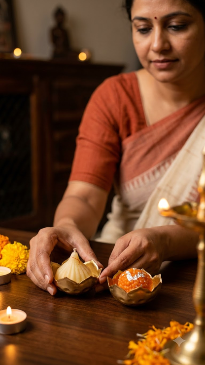 Prasad Diya Candles
