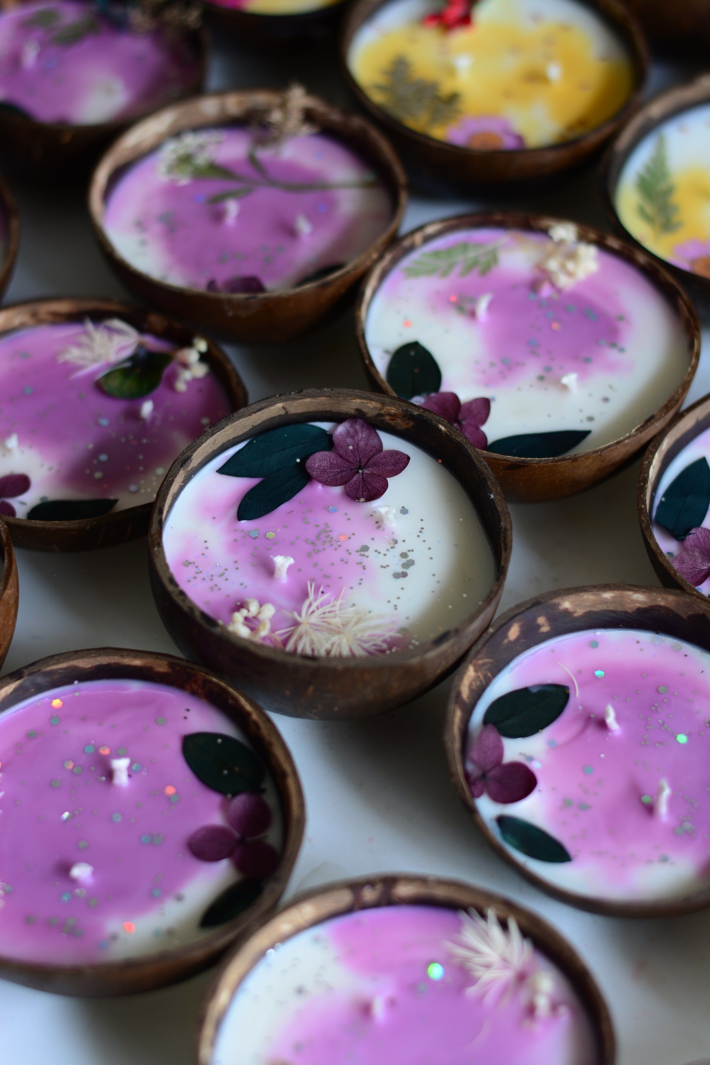 Coconut Shell Candle
