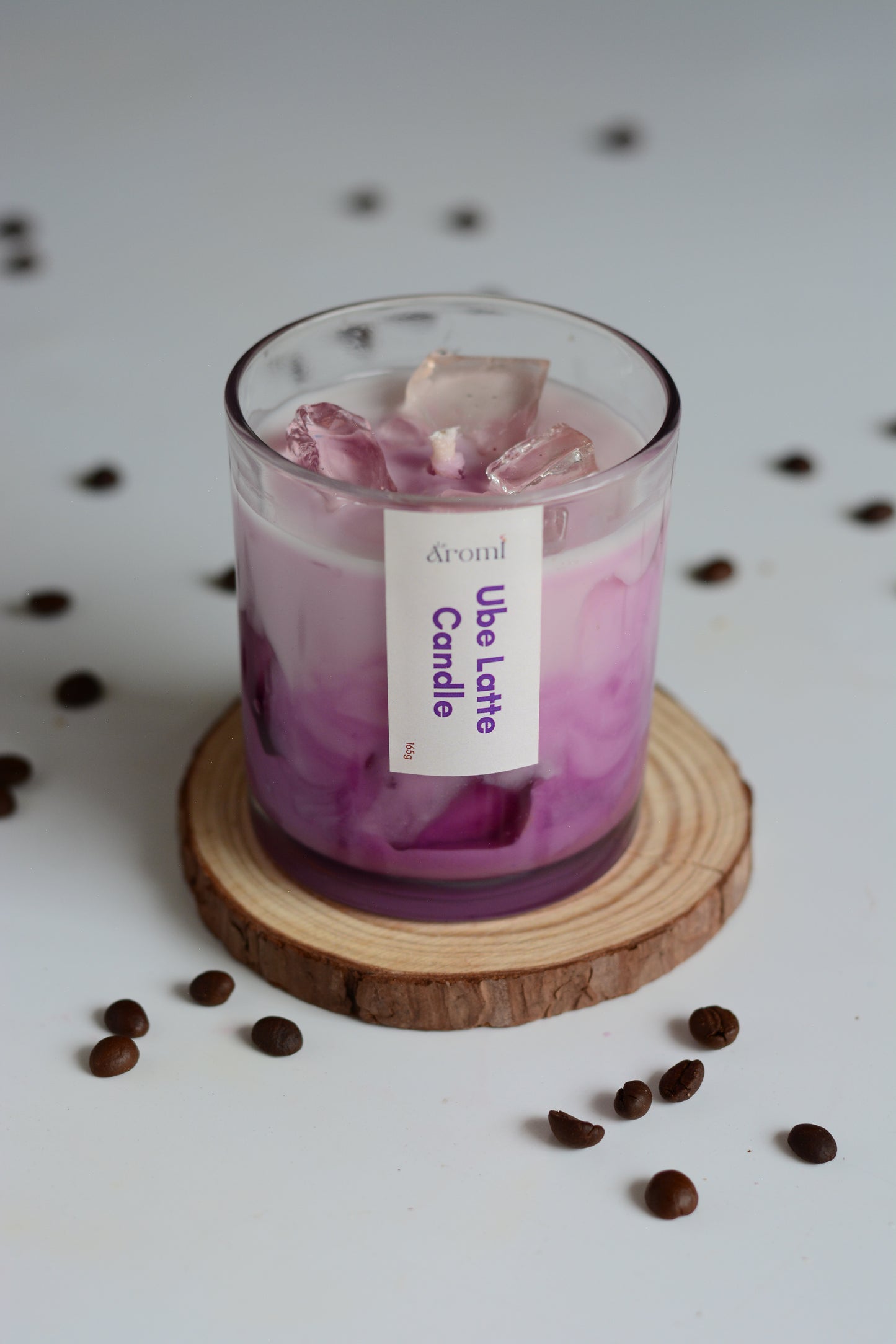 Ube Latte candle