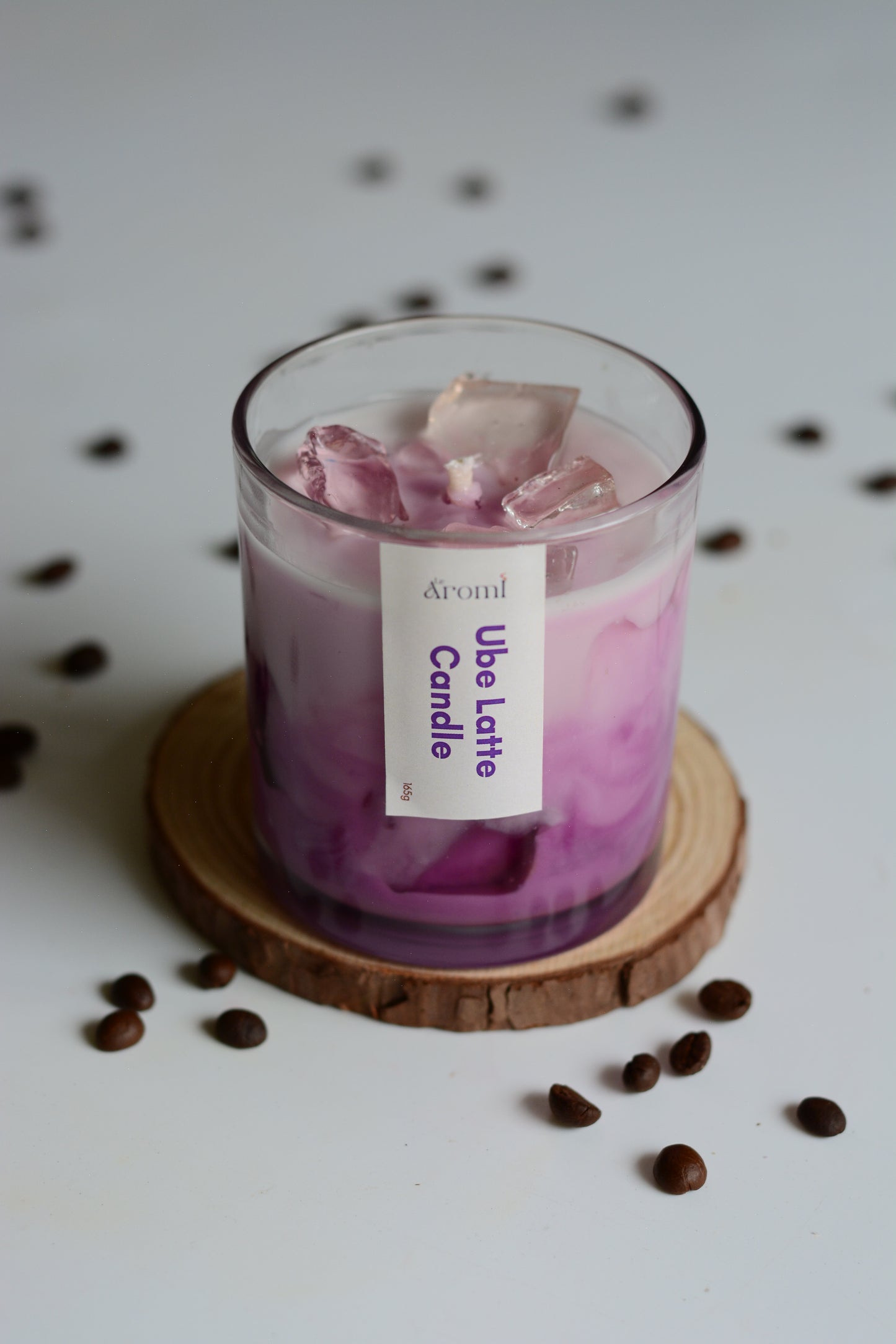 Ube Latte candle