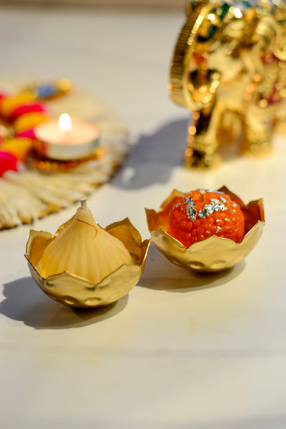 Prasad Diya Candles