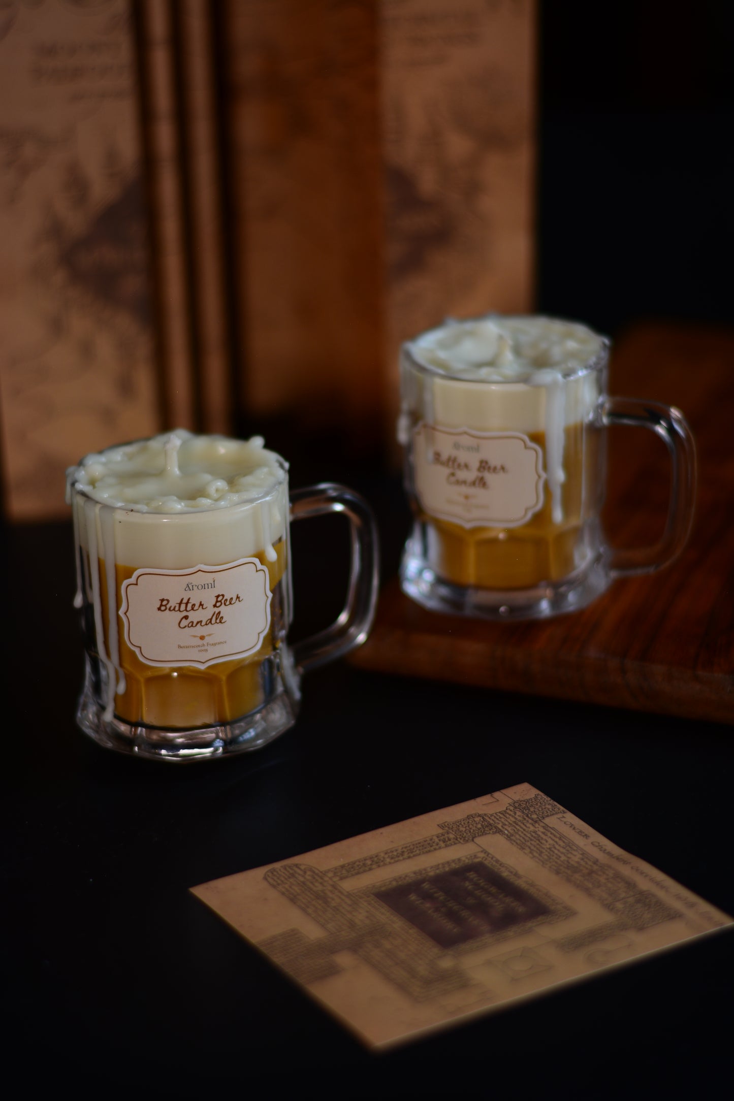 Butter Beer Candle