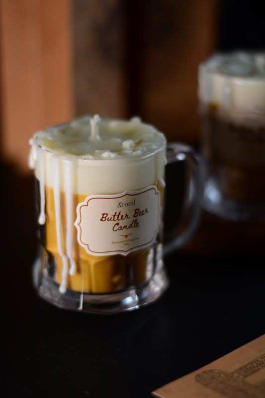 Butter Beer Candle