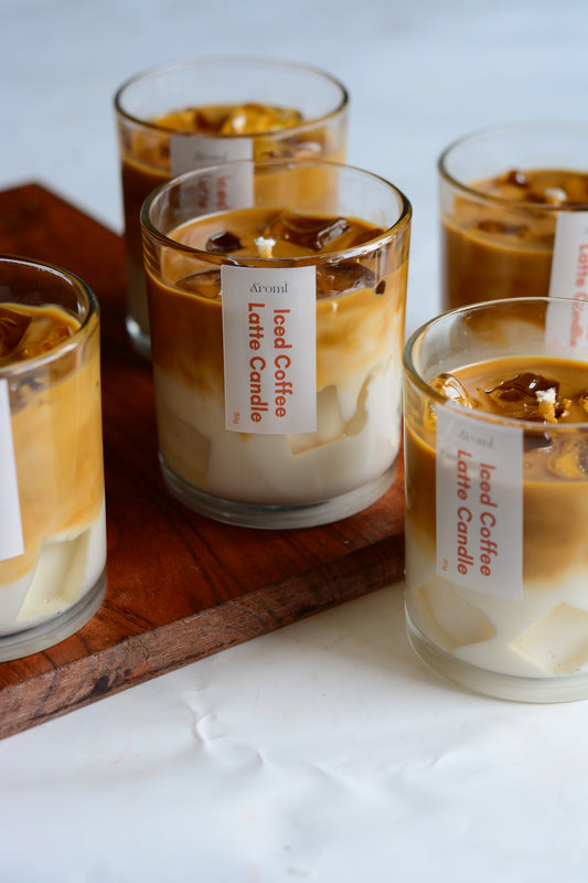 Iced Coffee Latte Candle
