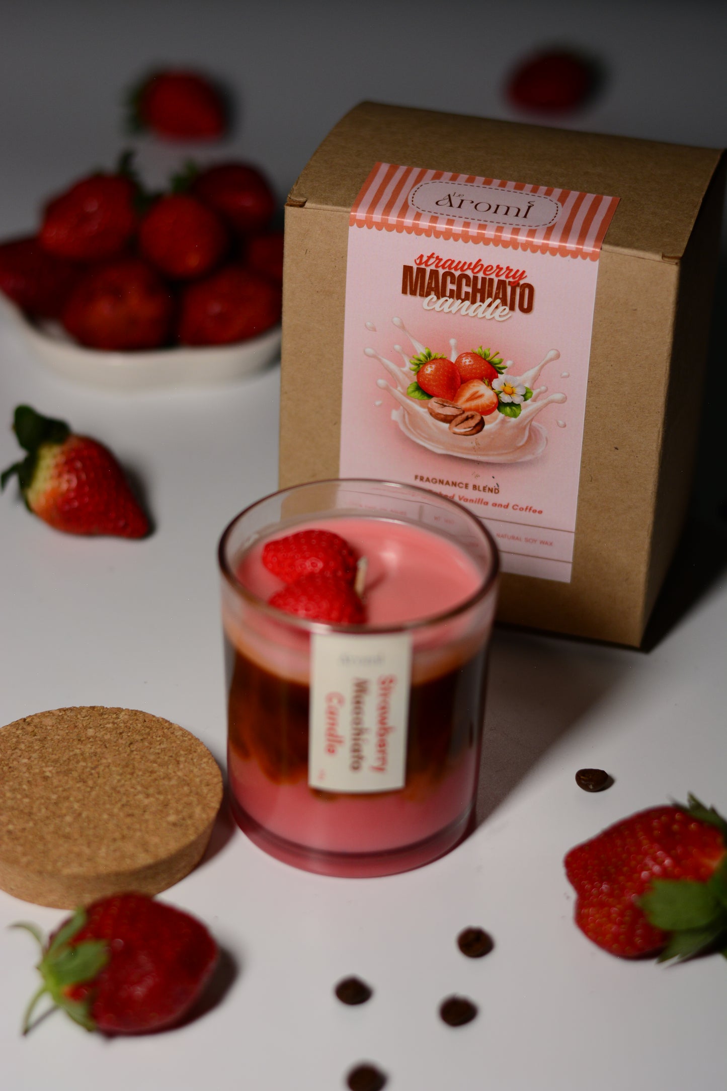 Strawberry Macchiato Candle