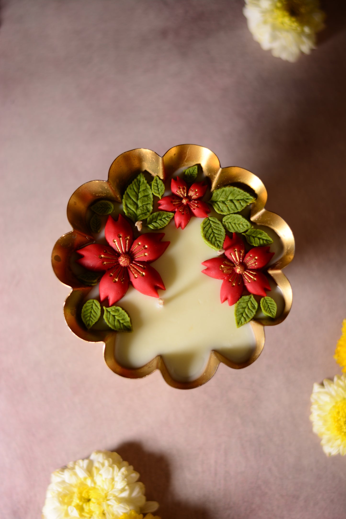 Kumkum Urli Candle | Traditional Puja Inspired by Le Aromi