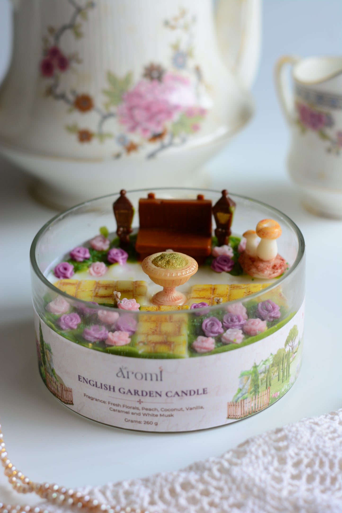 English Garden Candle