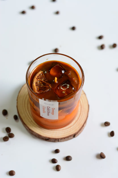 Orange Cold Brew Candle