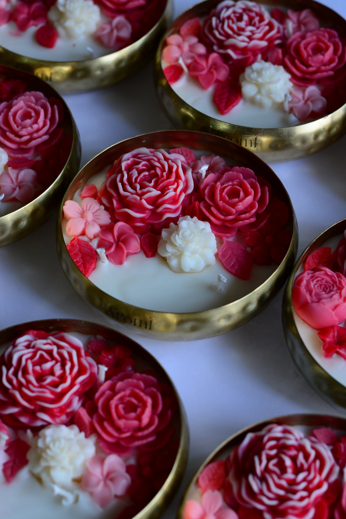 Floral Urli Candle