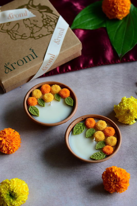 Genda Box | Diwali Candles