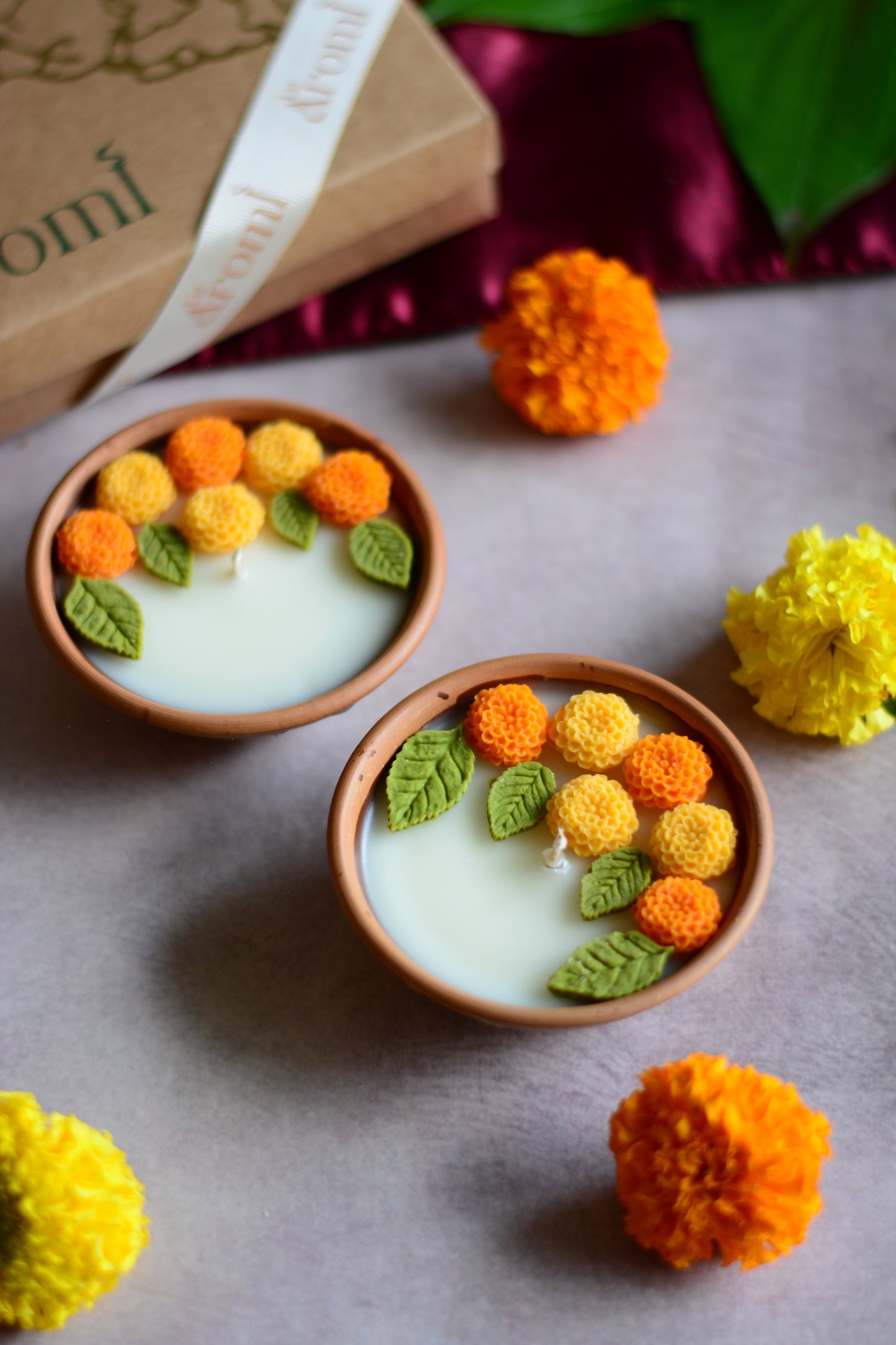 Genda Box | Diwali Candles