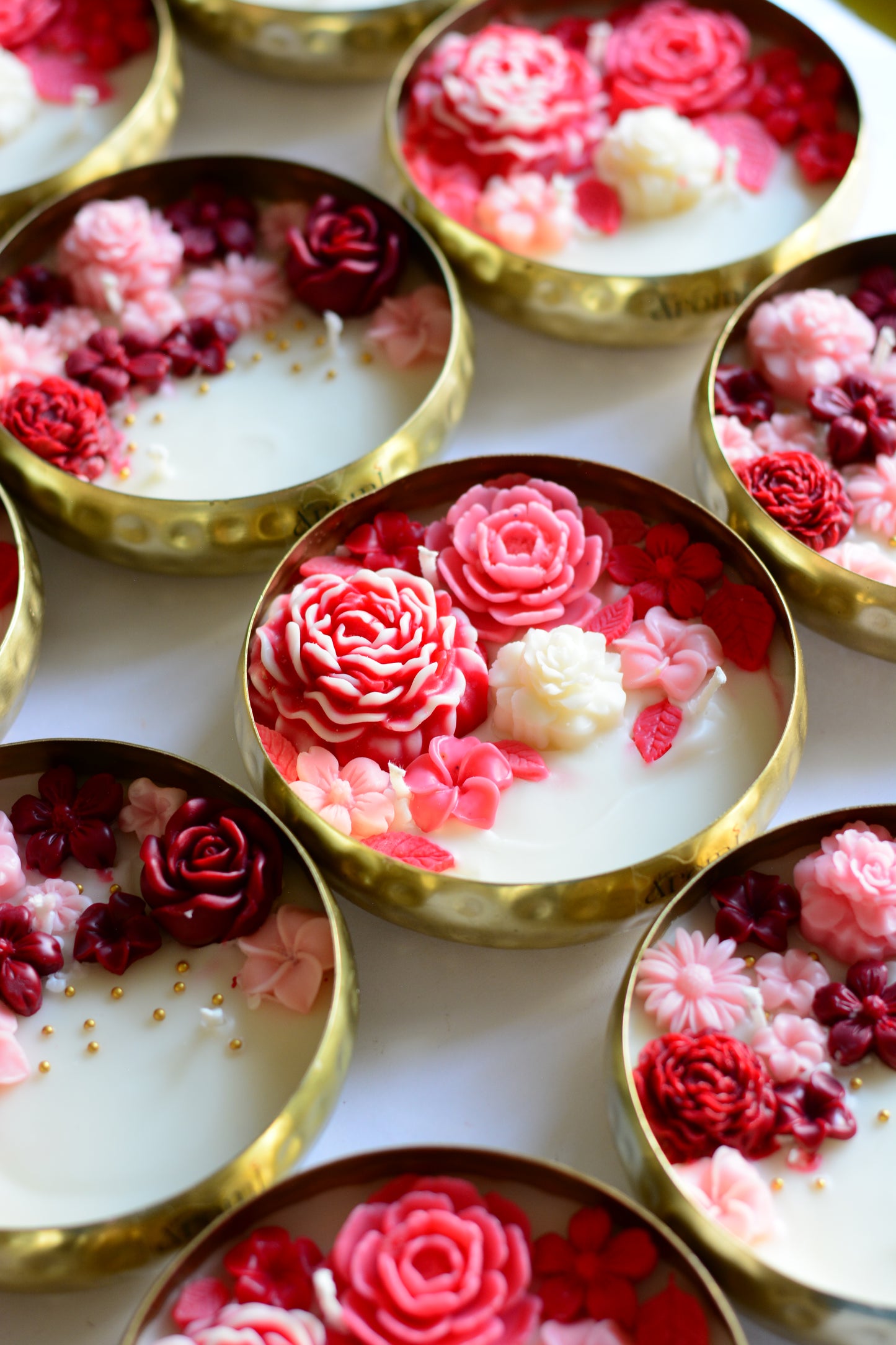 Floral Urli Candle