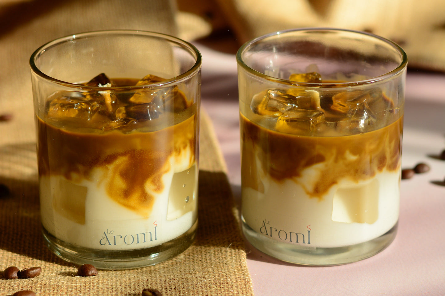 Iced Coffee Latte Candle