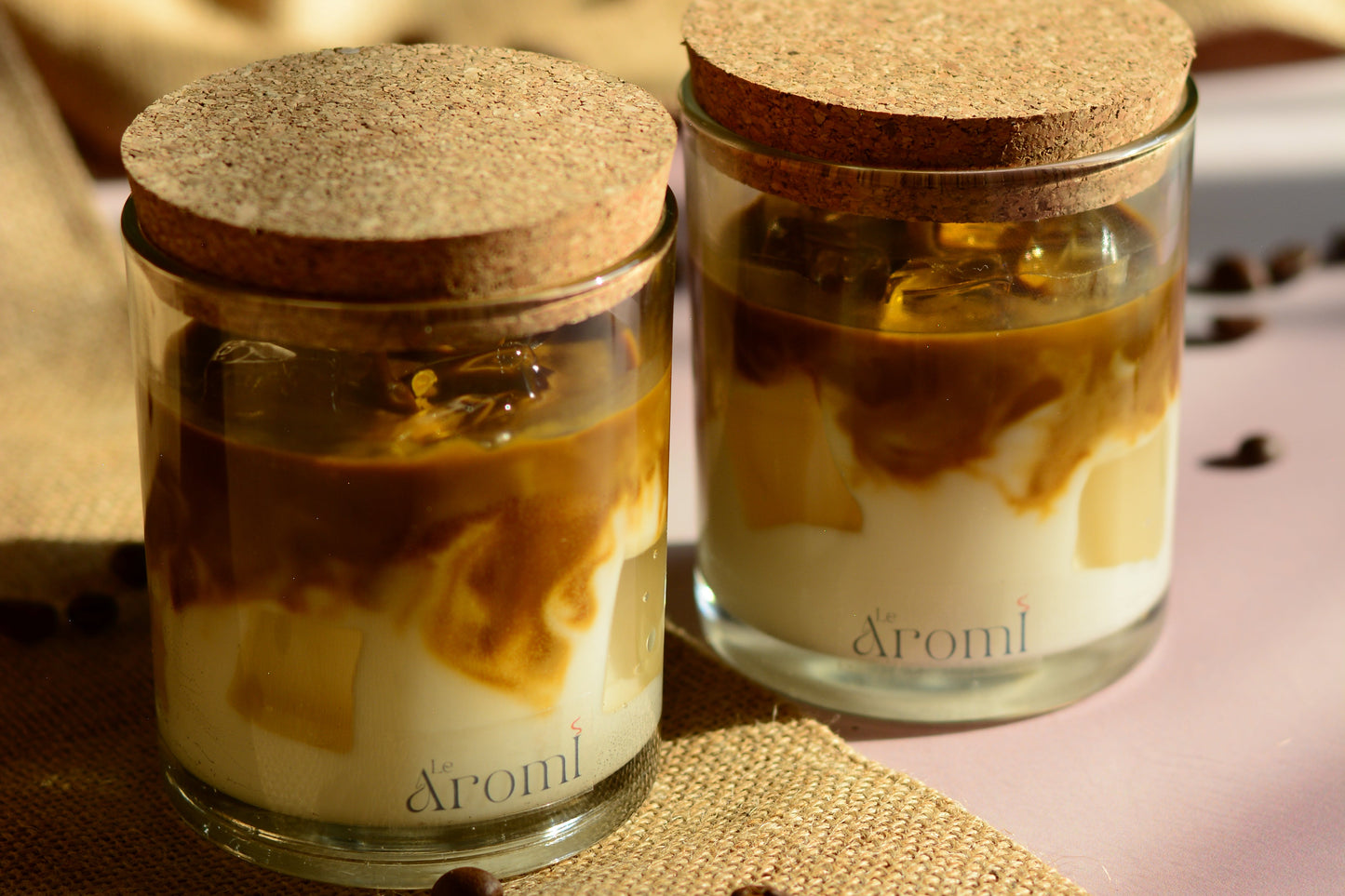 Iced Coffee Latte Candle