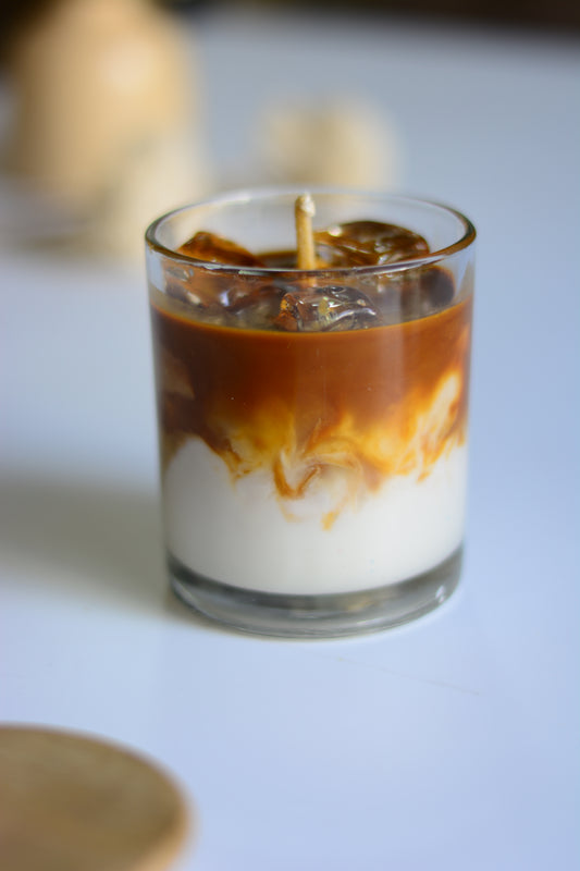 Iced Coffee Latte Candle