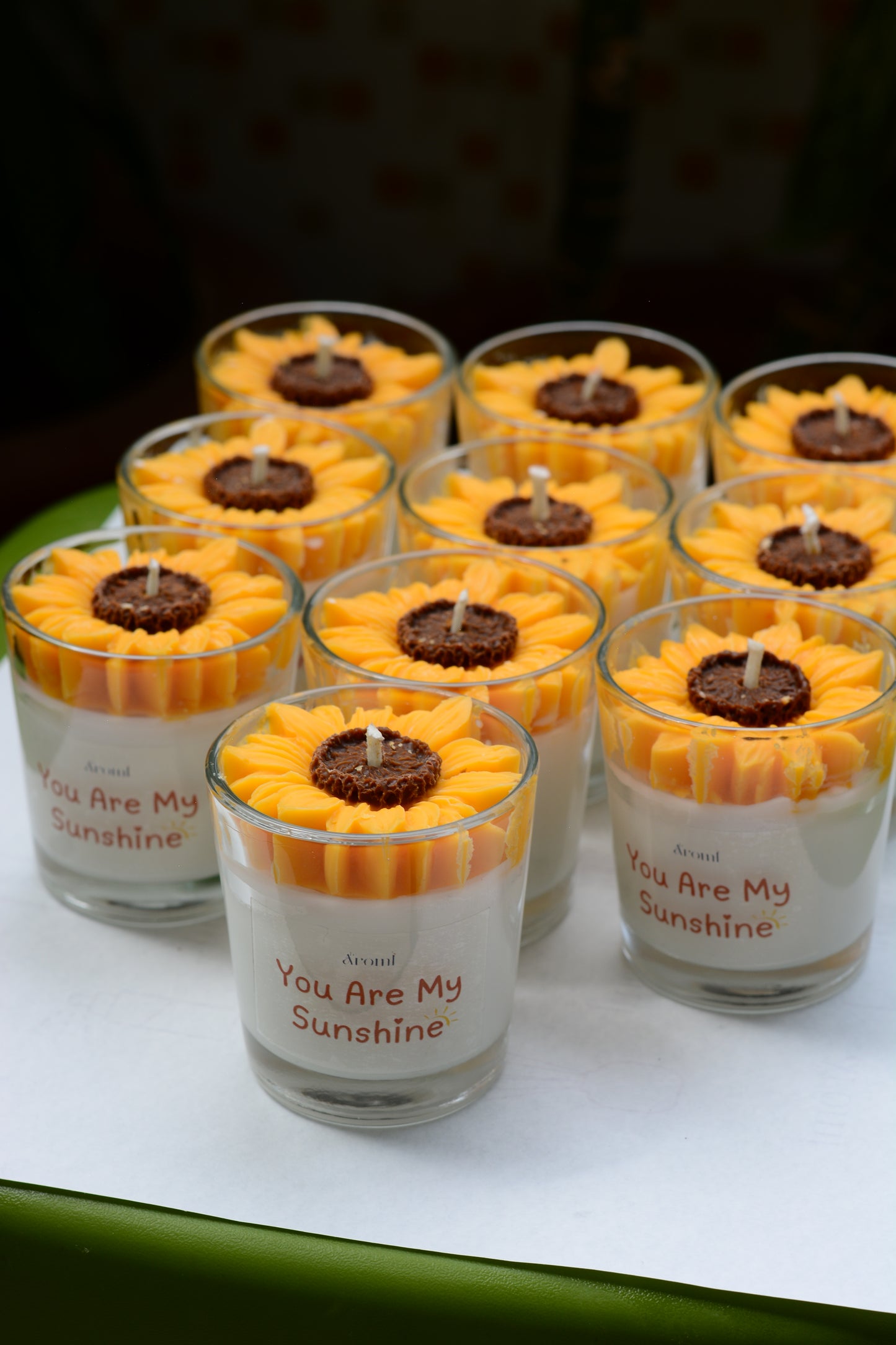 Sunflower Sunshine Candle