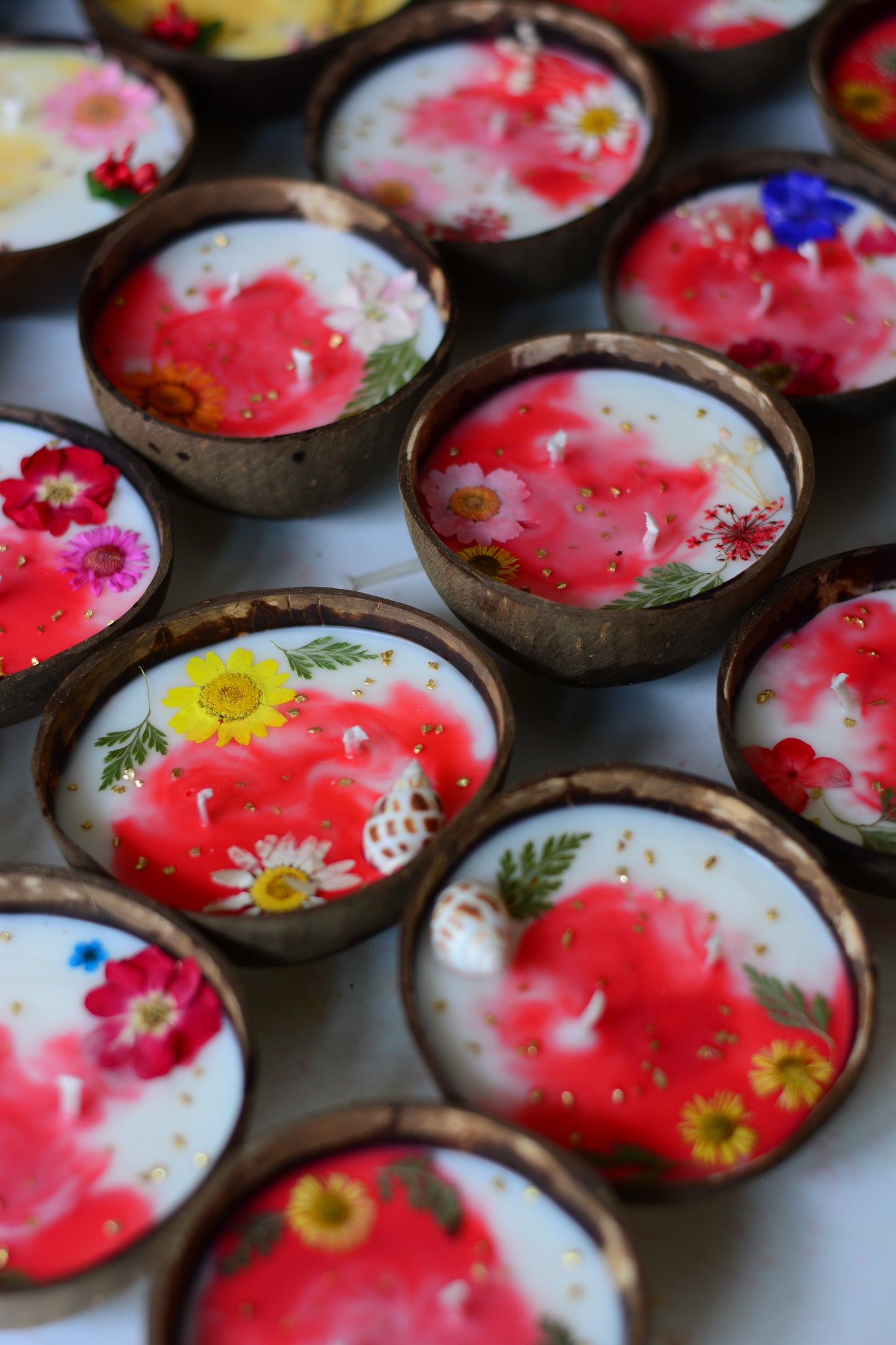 Coconut Shell Candle